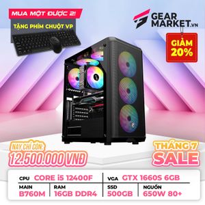 PC POWERZONE I5 12400F | RAM 16GB | GTX 1660S 6GB | SSD 500GB