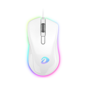 Chuột máy tính DAREU EM908 Wired USB 600-6000dpi White RGB