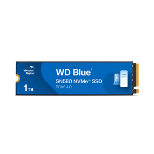 Ổ cứng SSD WD Blue SN580 1TB NVMe PCIe Gen4 x4 WDS100T3B0E Chính Hãng